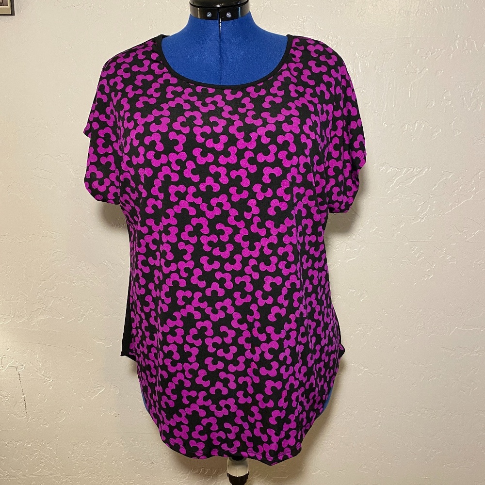 NWOT- Superline boat neck blouse, size 2X.